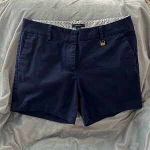 Navy Nautica 6” deck shorts. Lightly worn.